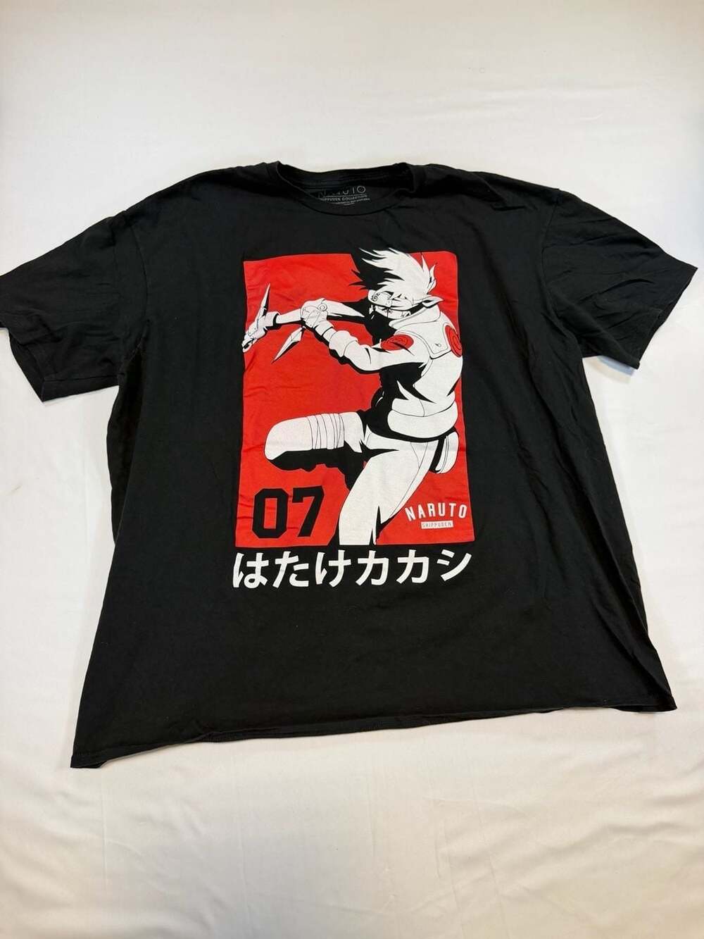 NARUTO Kakashi Hatake Graphic T-Shirt 07 Shippuden Collection